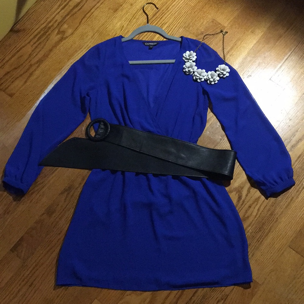 EXPRESS long-sleeve mini dress